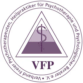 Mitglied im Verband Freier Psychotherapeuten, Heilpraktiker für Psychotherapie und Psychologische Berater e.V. (VFP)